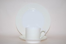 Kaffetasse Kaffeegedeck 3tlg. pastell gelb Fine Bone China Classic Dibbern 