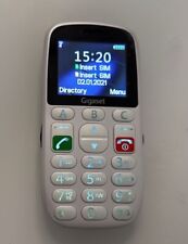 Gigaset GL390 weiss GSM - Senioren Mobiltelefon SOS-Notruf-Taste weiß Wie Neu