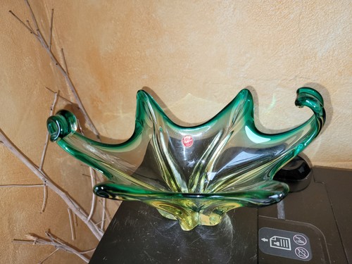 Murano schale mit label - murano, schale,
