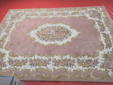 teppich 200x300 echte Wolle Farbe altrosa