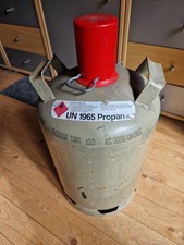 11 kg Propan Gasflasche grau