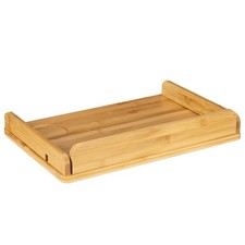 Nachttisch Bambus zum Einhängen mit Getränkehalter Hochbett Regal Bett Ablage