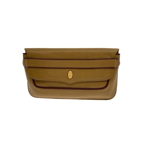 Cartier handtasche leder camel - handtasche,