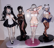 4 verschiedene kurvige