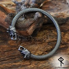 WIKINGER ARMBAND Fenris Wolf