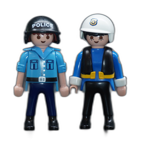 Playmobil figur polizist - figur,