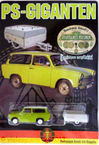 Pkw modell trabant - -, kombi