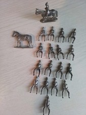Vintage zinn soldat figur - zinn,