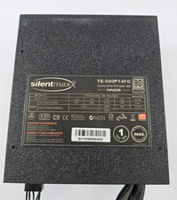 Silentmaxx TS-500P14FG 500W 80+ Platinum Netzteil – Lüfterlos