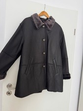 Cabrini Lammfell Mantel  Jacke Trenchcoat ? Gr50 Damen Braun 