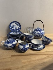 *** Japanisches blau-weißes