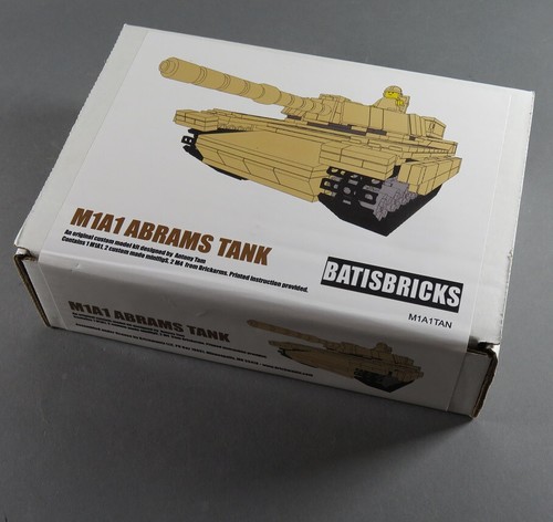 Batisbricks m1a1 abrams tank - batisbricks,