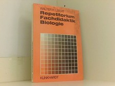 Repetitorium Fachdidaktik Biologie Leicht Walter, H.: