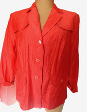 Damen Blaser Gr. 46 Rot ( 44%