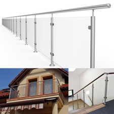 Glasgeländer Treppengeländer