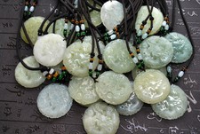 Wunderschöner Drache XiuYan Jade-Anhänger nach Wahl China 100% Edelsteine!