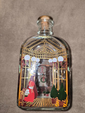 """ Holmegaard LIKÖRFLASCHE  - JULEFLASKE 1995 -  GEBRAUCHT VOLLKOMMEN OK """