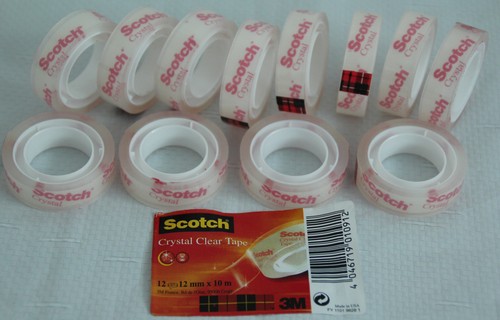 Scotch klebefilm rollen - 3m,