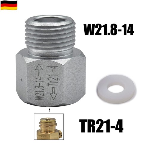 Co2 zylinder regler adapter - regler,