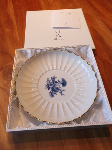 Meissen fächerschale aquatina - fächerschale,