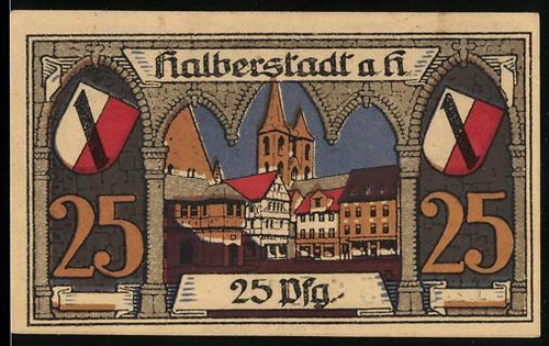 Notgeld halberstadt 1920 - halberstadt,