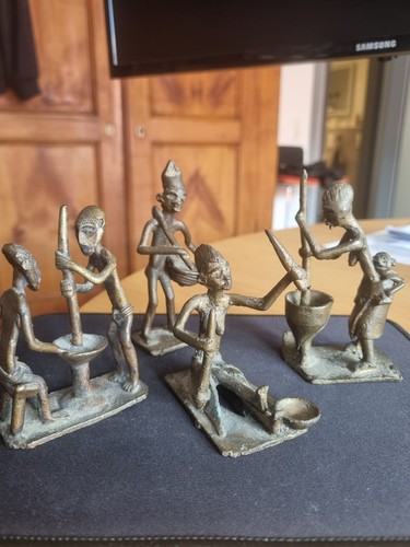 Alte ashanti figuren in - 4,
