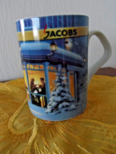 JACOBS KRÖNUNG Weihnachtstasse 2007 Kaffeetasse Becher Werbung Werbetasse Winter
