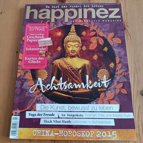 Zeitschrift magazin happinez - zeitschrift,