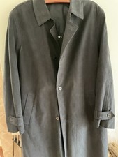 Strellson Herrenmantel Dunkelblau Gr.54 Alcantara