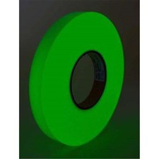 Priotec Leuchtfolienband Nachleuchtendes Absperrband Bundeswehr Trassierband NEU