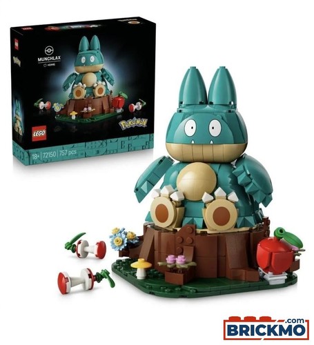 Lego pokémon 72150 mampfaxo - pokémon,
