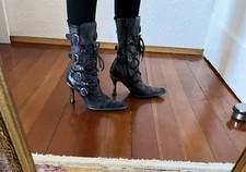 Stiefel, High Heels, New Rock Boots, Wasteland, Customised, Cosplay, Schuhe
