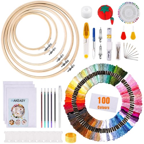 Embroidery set stickerei 100 - set,