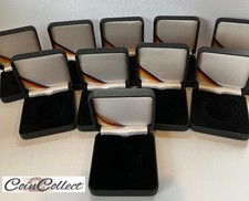 10x  Münzetui - Münzbox leer ohne Münze für 100 Euro Goldmünze   2002 - 2025