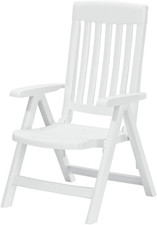 Sieger White Resin Lawn Chair