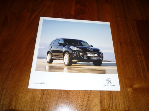 Peugeot 4007 prospekt - 4007, brochure