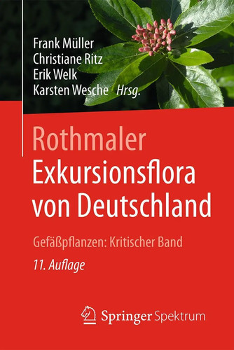 Rothmaler exkursionsflora - rothmaler,