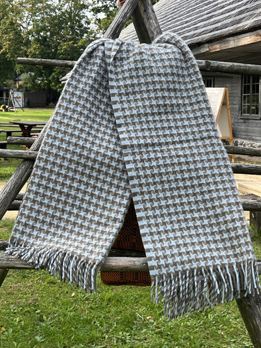 Klippan wolldecke hahnentritt - wolldecke,