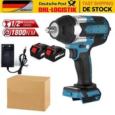 1800Nm Akku-Schlagschrauber mit 2x Akku + Ladegerät für Makita 18V Neu