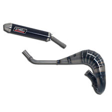 KOMPLETTER AUSPUFF CARBON 2T ALTA GIANNELLI FÜR APRILIA MX 125 2004 > 2008