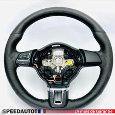 Tuning Lenkrad schwarz abgeflacht VW Polo 6R 6R0419091F.24MONATE GARANTIE-