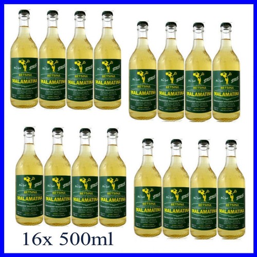 Retsina malamatina 16x 500ml - malamatina,