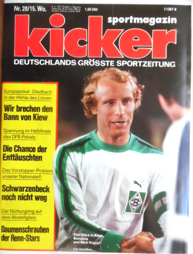 Kicker 1977 b vogts - 28, 4.4.
