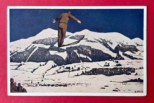 Künstler 1914 skisprung - künstler,