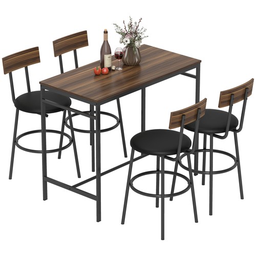 Bartisch mit barhocker - bartisch,