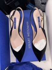Stuart Weitzman Black Leather