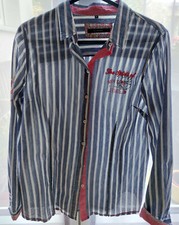 CLARINA Streifen-Bluse