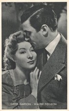 912770) Schauspieler Karte  -  Greer Garson und Walter Pidgeon