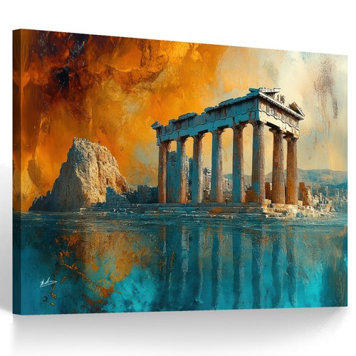 Leinwand bild abstrakt - leinwand,