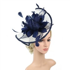 Mode Fascinators für Damen Tee Party Derby Hüte Kentucky Feder Fascinator Hut